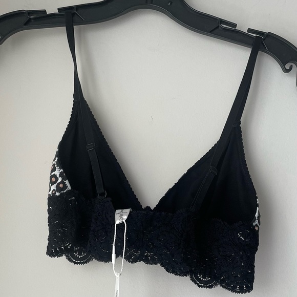 Cosabella Leopard Black Bralette Size Medium - Picture 2 of 6